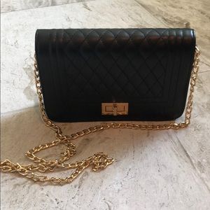 Black Purse Handbag Crossbody